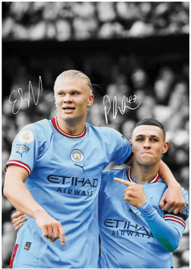 Inspire Picks Famous Soccer Player Canvas Poster Modern Football Wall Art For Home & Living Room Decor 11 30x42cm Unframed
