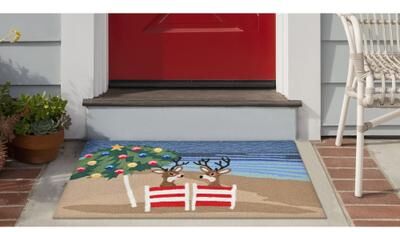 Liora Manne Lush Decor Ocean Holiday Outdoor Rug