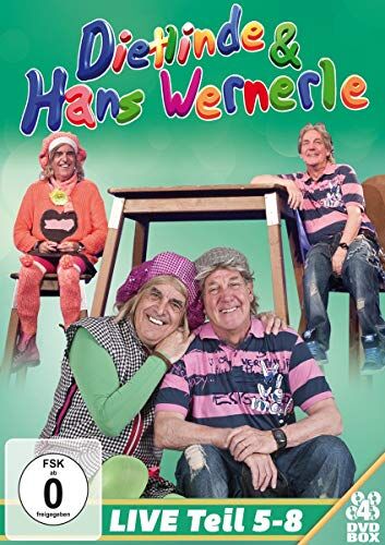 Dietlinde & Hans Wernerle - Live - Teil 5-8 [4 DVDs] - Preis vom 19.10.2026 19:33:35 h