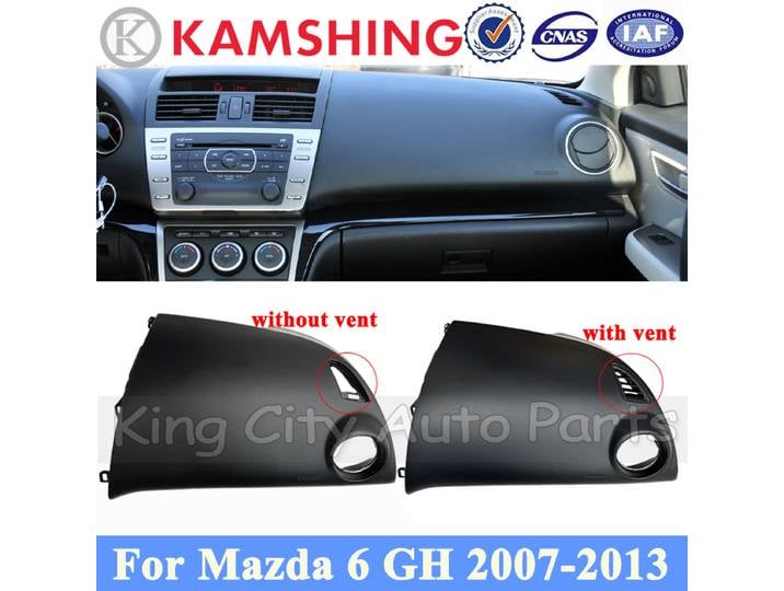 CAPQX pour Mazda 6 GH 2007-2013 boîte à gants panneau cadre tableau de bord cadre Console centrale copilote garniture panneau tableau de bord