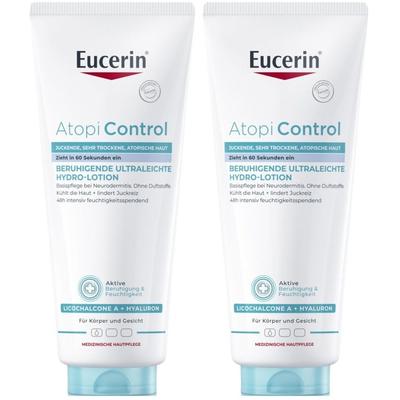 Eucerin AtopiControl Beruhigende Ultraleichte Hydro-Lotion x2 2x400 ml Lotion