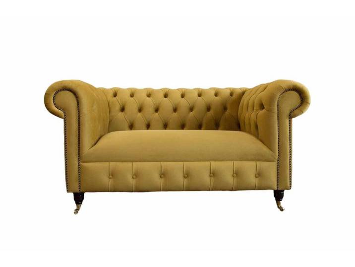 Xlmoebel Chesterfield-Sofa Elegantes Chesterfield-Sofa in klassischer Farbgebung, Hergestellt in Europa
