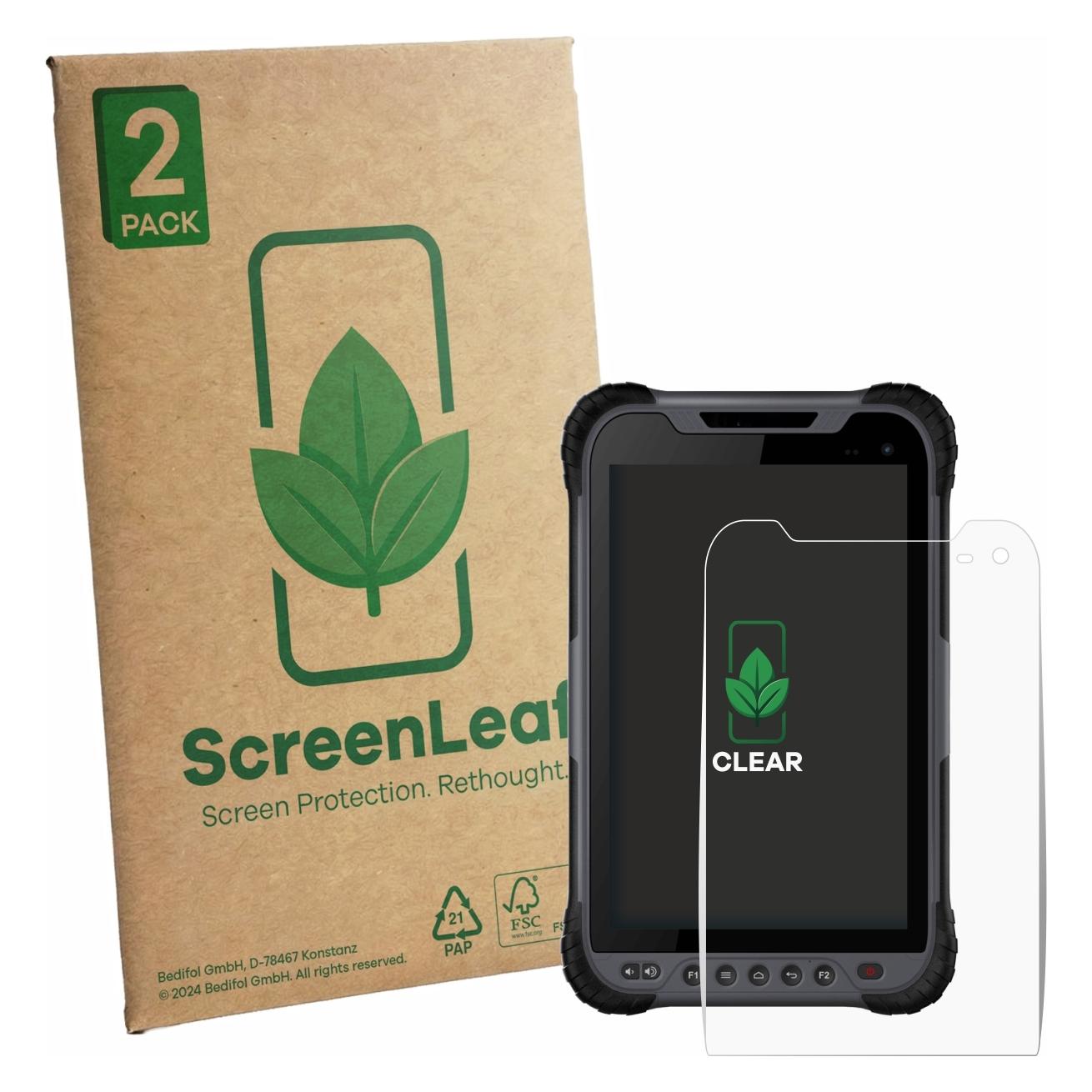 ScreenLeaf Schutzfolie für Stonex S80 Displayschutz Display Schutz Folie Klar Transparent (6164928)