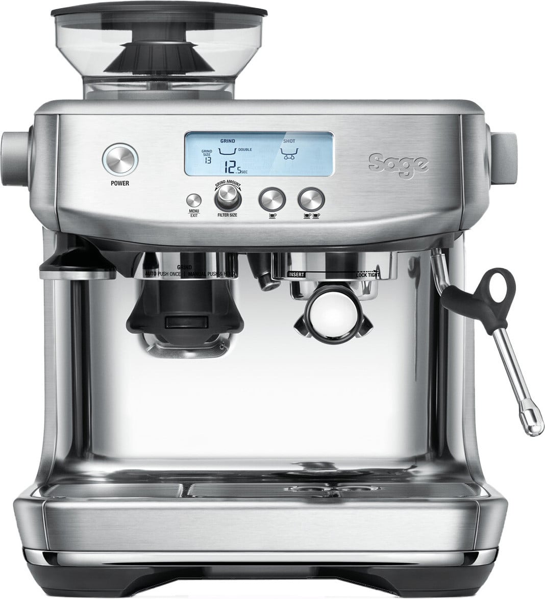 Sage Barista Pro espressomachine met ingebouwde molen, 1650 W, 2 liter, zilver, roestvrij staal