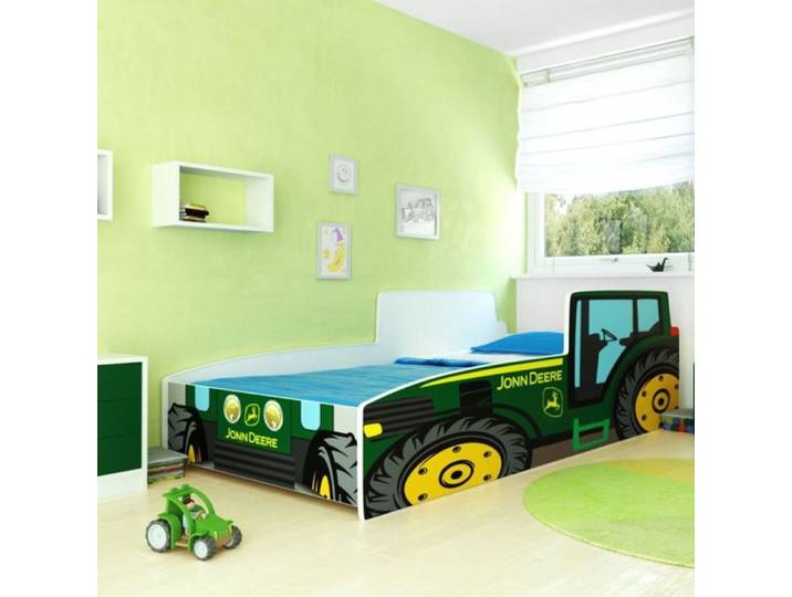 Lit enfant  Tracteur Farmer  avec matelas – 160x80 cm