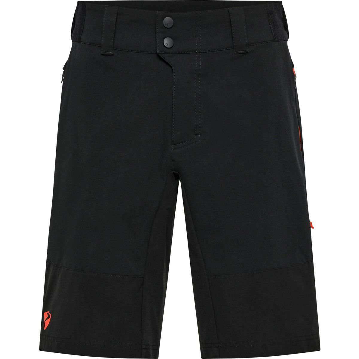 Ziener Niando-z X-function Shorts man black.orangered (12235) 52 431042-12235-52