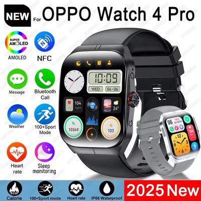 Inspired Finds "2025 Ultra HD Smartwatch 1.95"" GPS Sports Watch With Bluetooth Calling, NFC & Fitness Tracking For Men And Women blue 1"