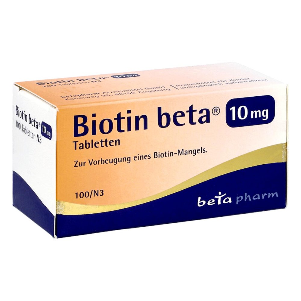 betapharm Arzneimittel GmbH Biotin Beta 10 Mg Tabletten 17386972