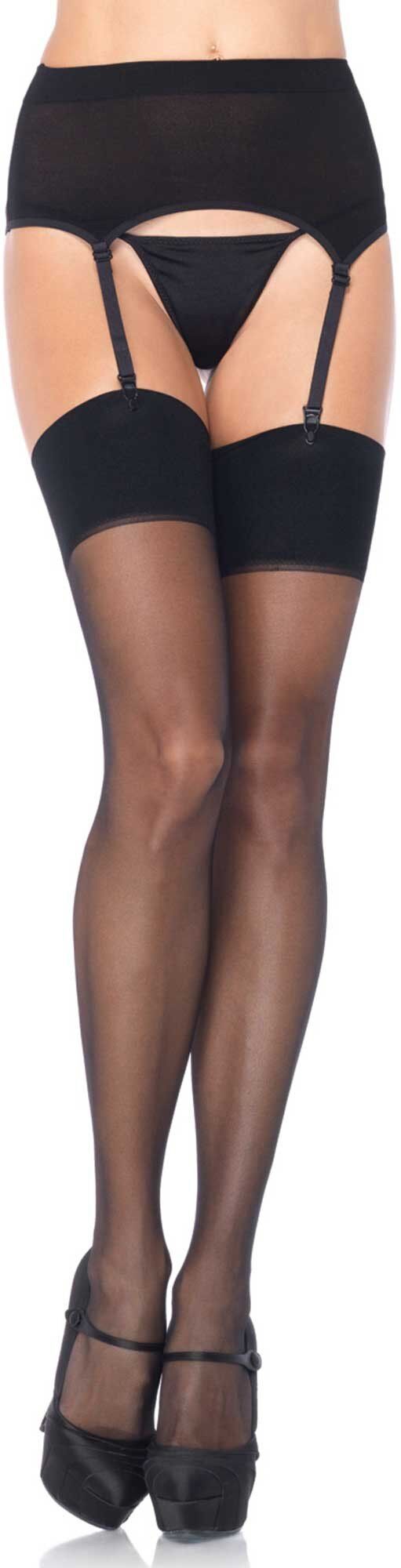 Leg Avenue 2 pièces Bas + Porte-jarretelles "Silhouette Divine"