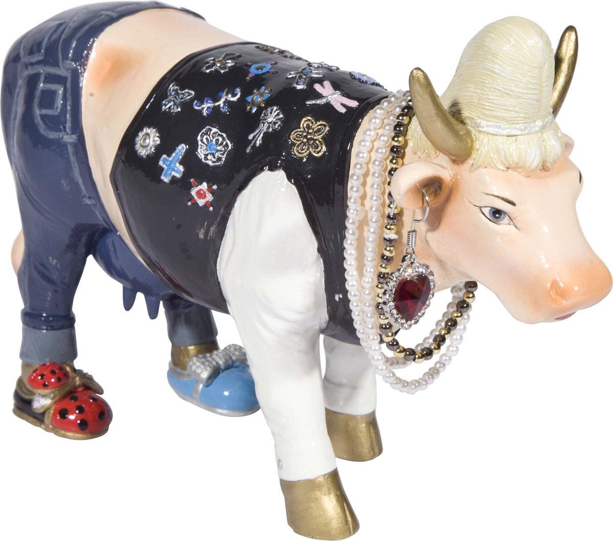 Cowparade Queen Cow Caesar Medium
