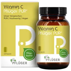 Vitamin C Pflüger PUR 120 St Kapseln