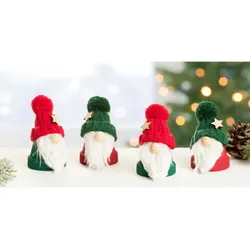 buttinette Bastel-Set "Tontopffiguren Wichtel", 4 Stück