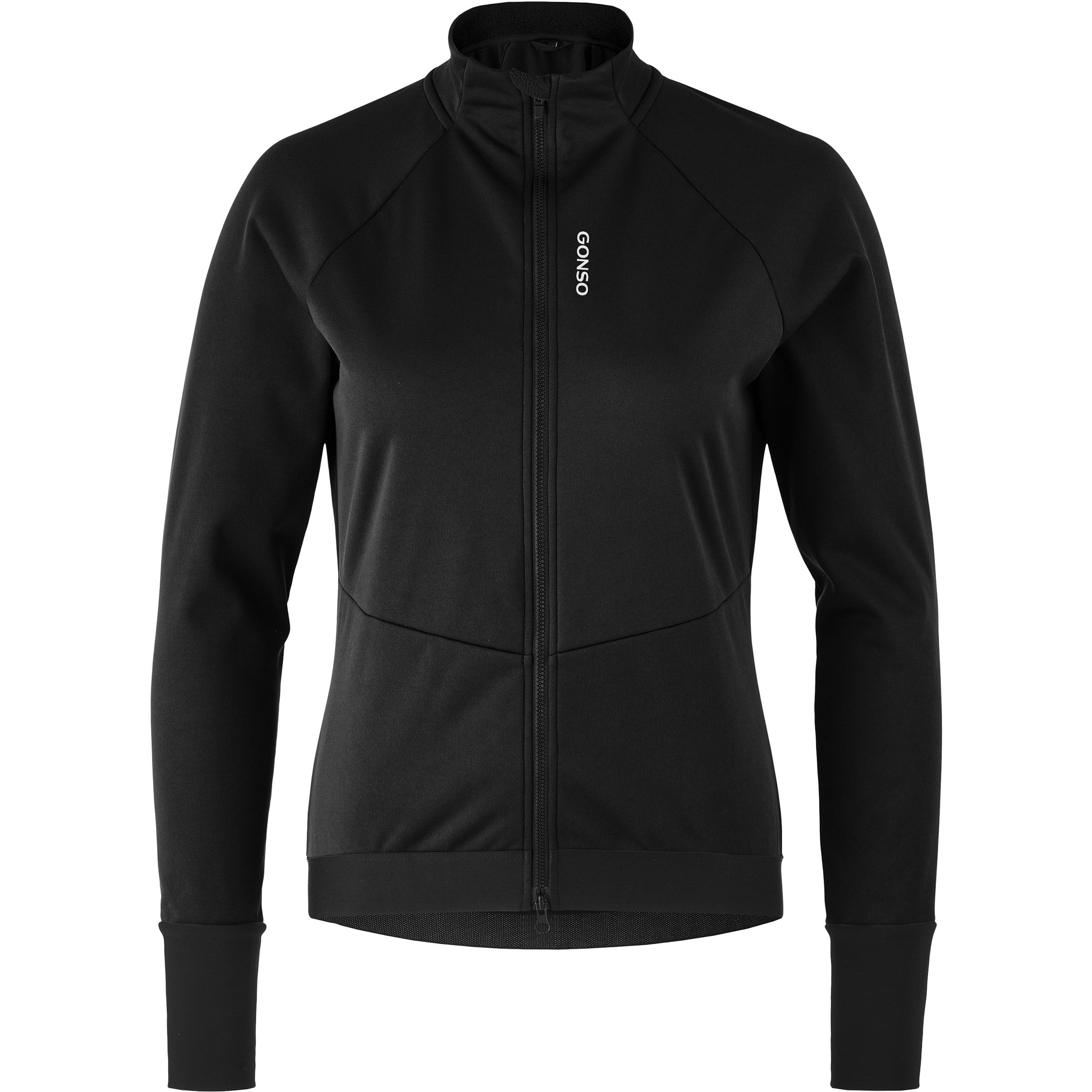 Gonso Road Softshell Damen Softshelljacke schwarz Größe 3XL Rennrad Windabweisend Wasserabweisend