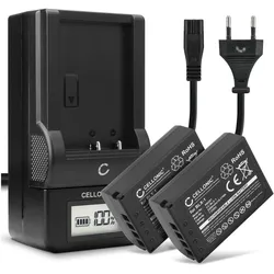 Cellonic Akku für Olympus OM System OM-1 (Kamera Akku), Kamera Stromversorgung, Schwarz