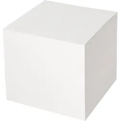 folia Notizzettel lose 9 cm  x 9 cm weiß