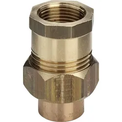Rotguss Rohrverschraubung 94330 G 22x3/4, pro Stück