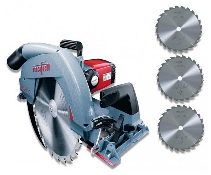 Mafell Säge Handkreissäge MKS 130 Ec 925401 + 3 Sägeblätter 092571 092572