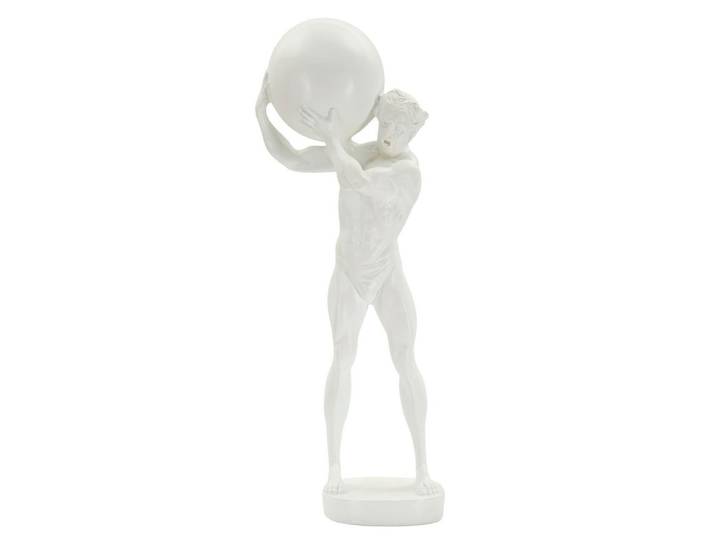SKULPTUR Kunststoff, Weiß