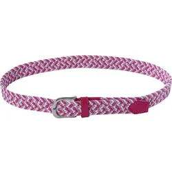 Alberto Gürtel Multicolor Braided, pink/weiss