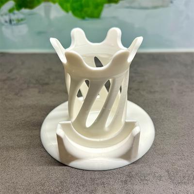 Market Central Portable Bottle Drying Rack With Ventilated Cup Holder And Space Saving Kitchen Organizer white