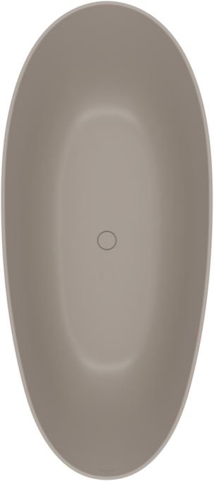 Villeroy und Boch Antao Rechteck-Badewanne UBQ170TAO7V-AL freistehend, Quaryl, 170 x 75 cm, almond