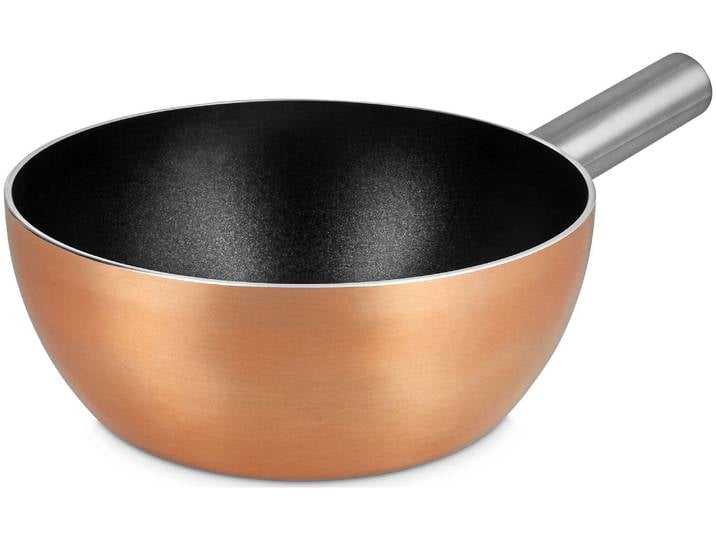 Fondue-Caquelon Aluminium kupfer 22cm