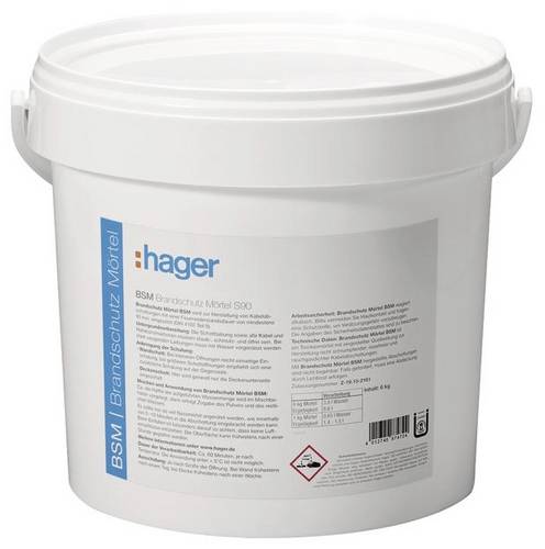 Hager BSM0006 Brandschutz-Mörtel 6kg