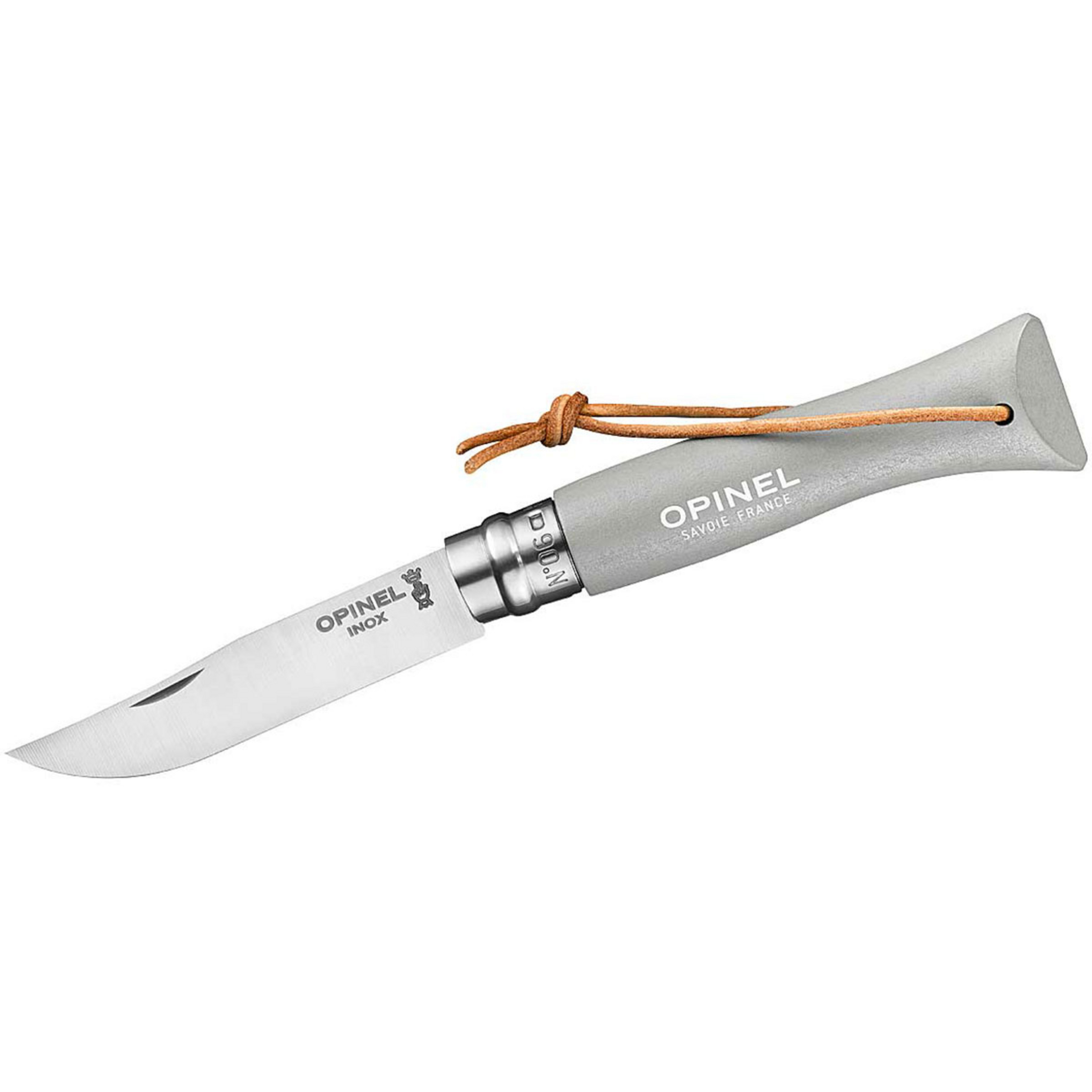 Opinel No 06 Colorama messer Taschenmesser grau