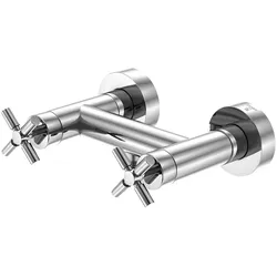 Steinberg Serie 250 Duscharmatur, Aufputzmontage, 1 Verbraucher, Zweigriff, 2501200, Farbe: Chrom