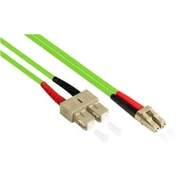 Varia SO-37824 - Patchkabel LWL Duplex OM5 (Multimode, 50125) LCSC, LSZH, 7,5m (7.50 m), Netzwerkkabel