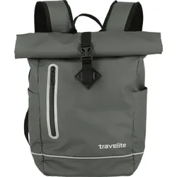 travelite BASICS Roll-Up Backpack Plane Anthracite