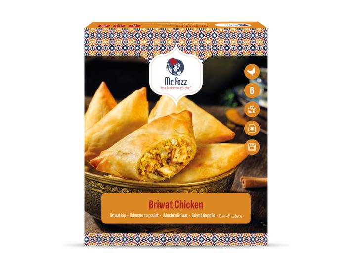 MR.FEZZ Briwat au Poulet Halal 360 g