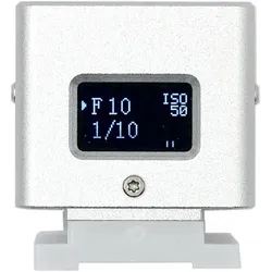 KEKS KM-Q OLED Belichtungsmesser silber
