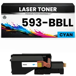 Toner kits kompatibel für Dell 593-BBLL E525W in Cyan