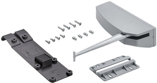 Hettich Système d'ouverture et d'amortissement WingLine L Push to move 9266112 gris (9266112)