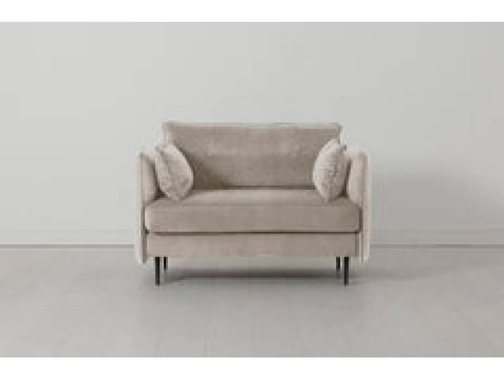 Model 19 Loveseat, Kreideweiß