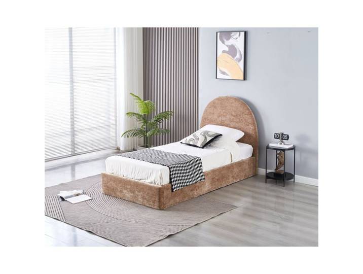 Lit Coffre Polaire Moka 90x190 cm