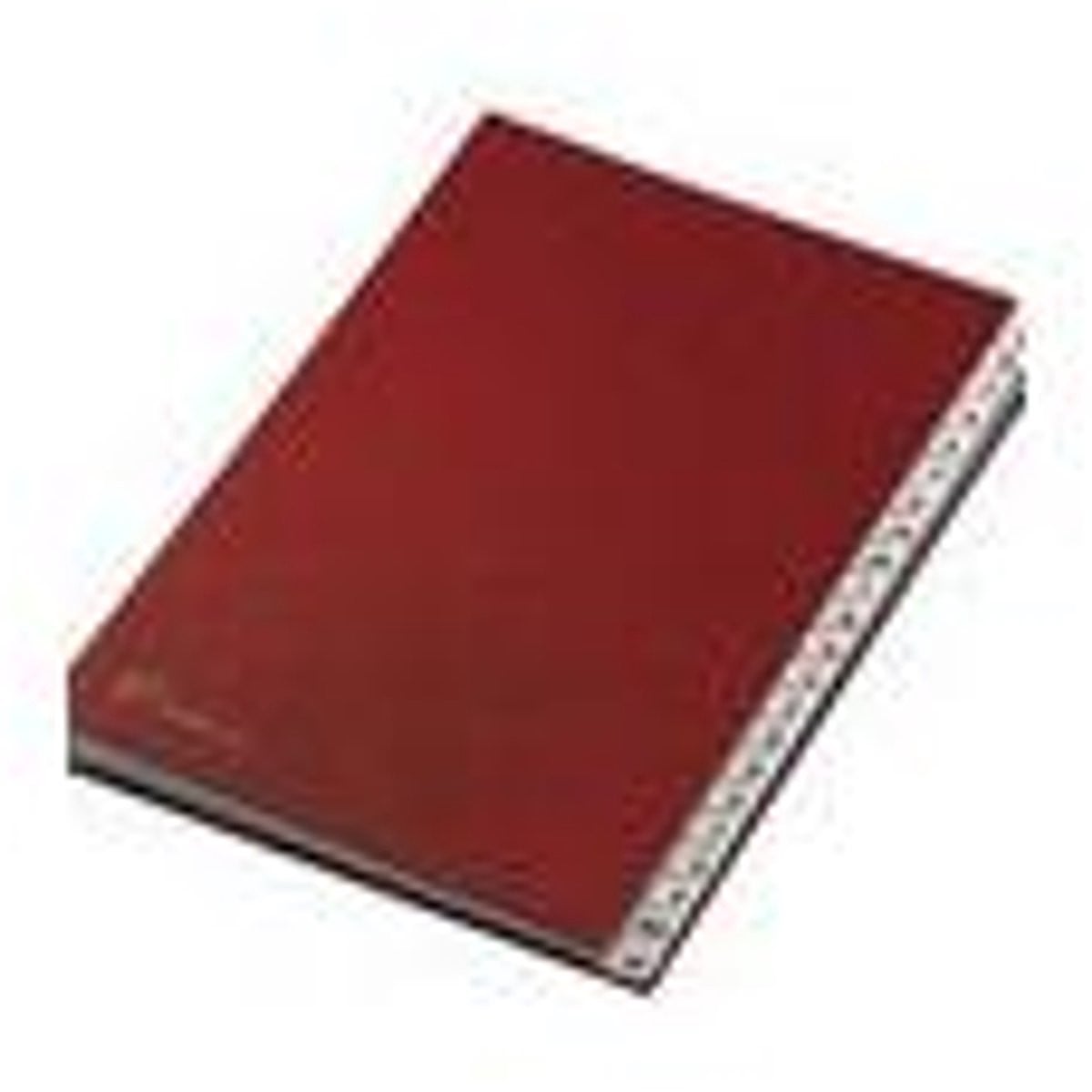 Fraschini Alphabetical Folders sorteermap Rood Kunstleer 24 x 34 cm