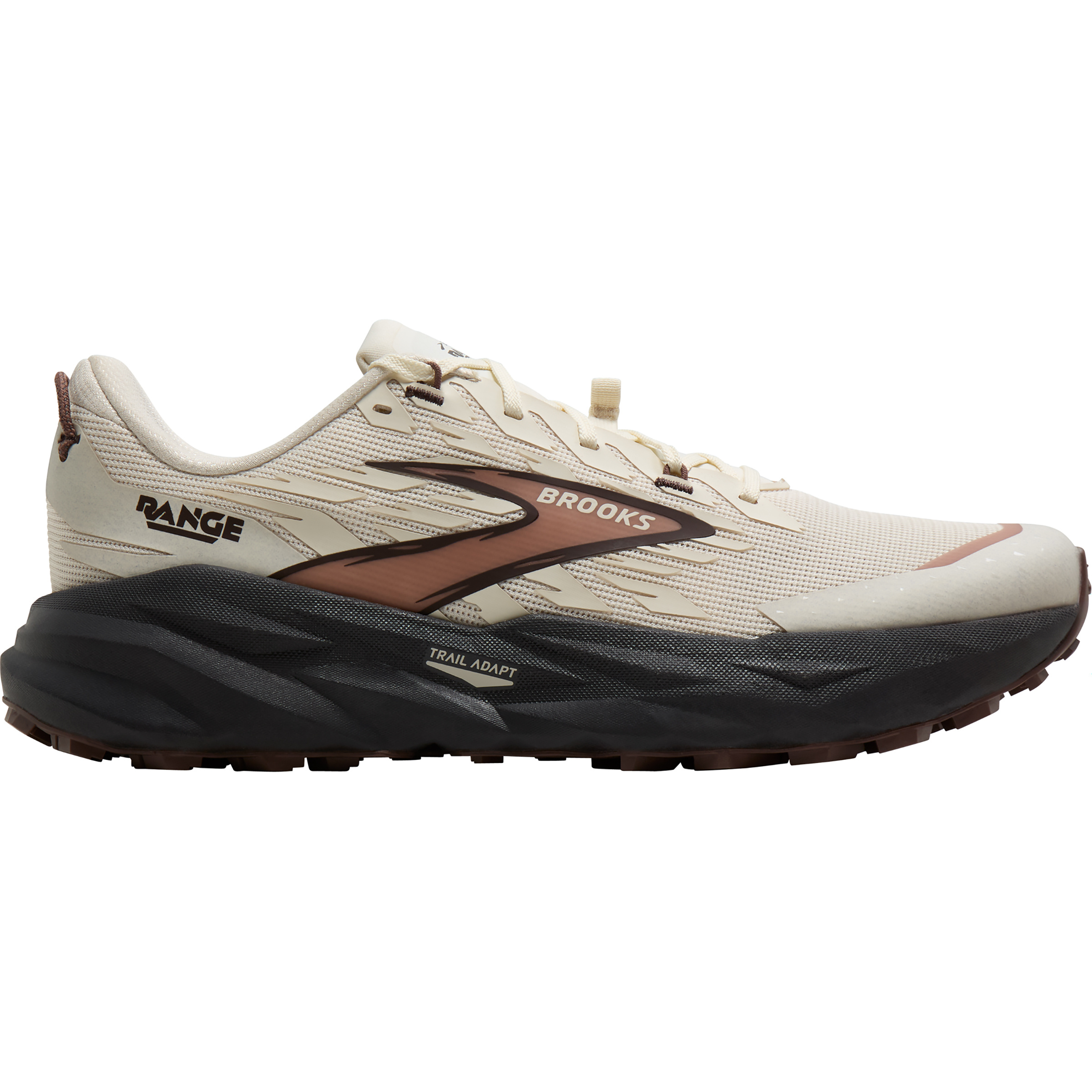Brooks Range Herren Trailrunningschuhe braun Größe 42 Trailrunning Atmungsaktiv