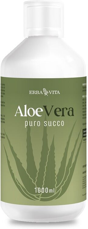 Erba Vita Aloe Vera Puro Succo, 1 L