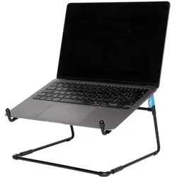 R-Go Tools R-Go Laptopständer 10"-22" Max.5KG Steel Office schwarz, Notebook Ständer, Schwarz