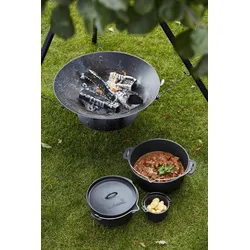 Barbecook Dutch Oven 3 L Junko Kochtopf aus Gusseisen