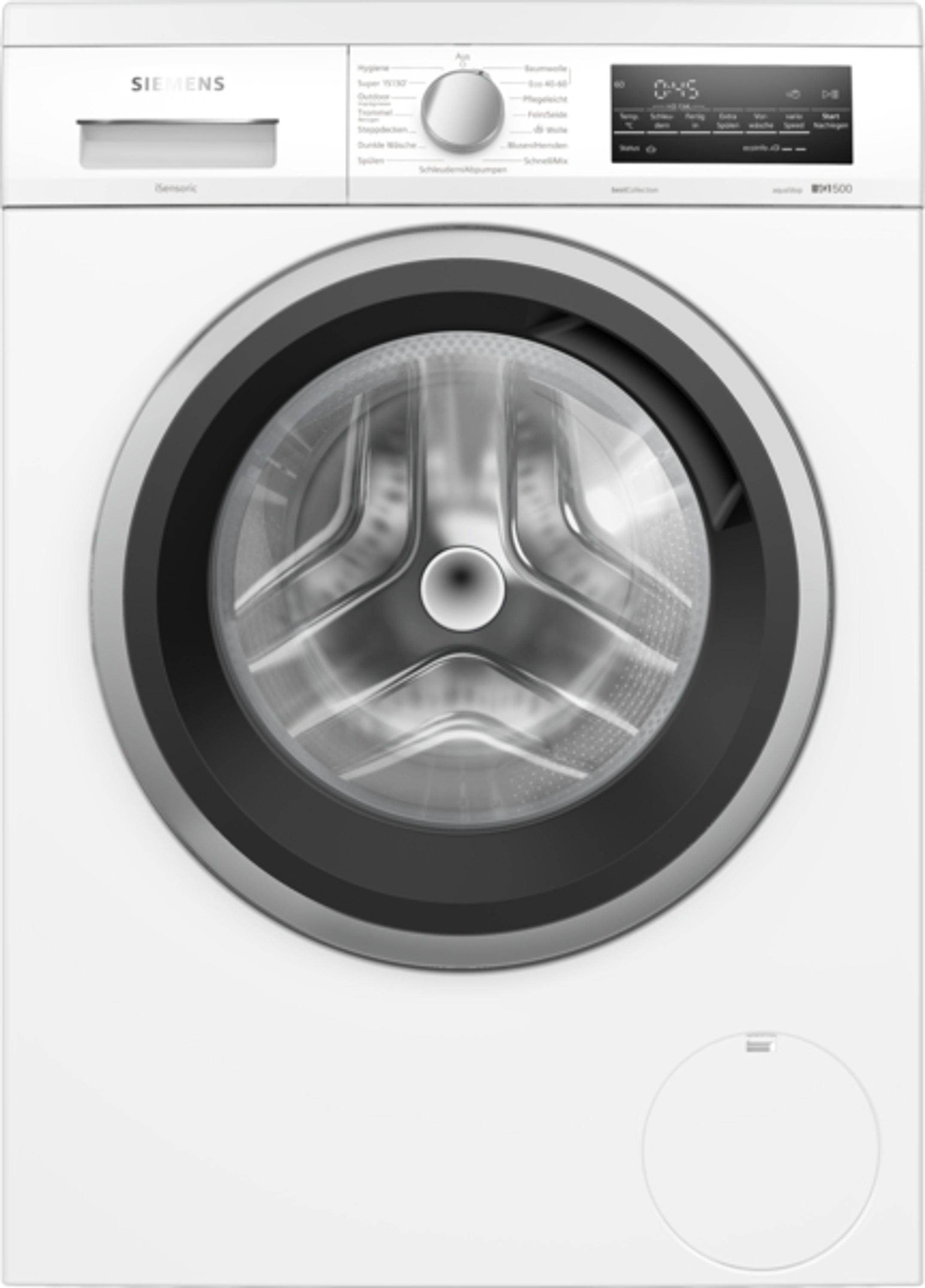 Siemens iQ500 WU14UTG1, Frontlader, 8 kg, B, 70 dB, 1400 RPM, A