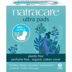 Natracare Ultra Damenbinden Super (12St)