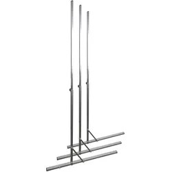 Dönges, Sichtschutz, Ständerset für Sichtschutzwand, 150 x 20 cm (150 cm)
