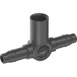 Gardena Micro-Drip-System T-Stück für Sprühdüsen/Endtropfer 4,6 mm (3/16') - Inhalt: 5 T-Stücke, 1 Verschlusskappe (13216-20)