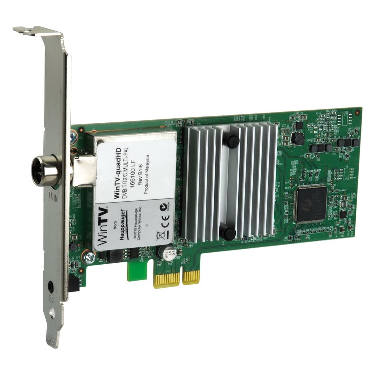 Hauppauge WinTV QuadHD (PCI-E x1, DVB-C, DVB-T, DVB-T2) (WinTV-quadHD)