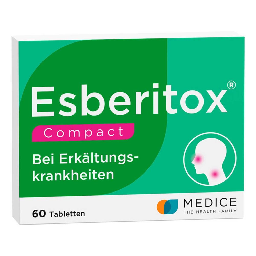 MEDICE Arzneimittel Pütter GmbH&Co.KG Esberitox COMPACT Tabletten bei Erkältungskrankheiten 10014374