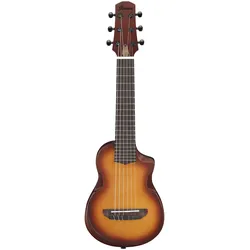 Ibanez AUP10N-OLB Open Pore Light Brown Sunburst - Ukulele