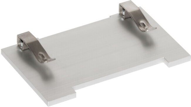 Lamello Plaque de fixation 5 mm, aluminium, pour Zeta P2, Top 21, Classic X (253027)